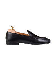 Classic apron penny loafer Black crust