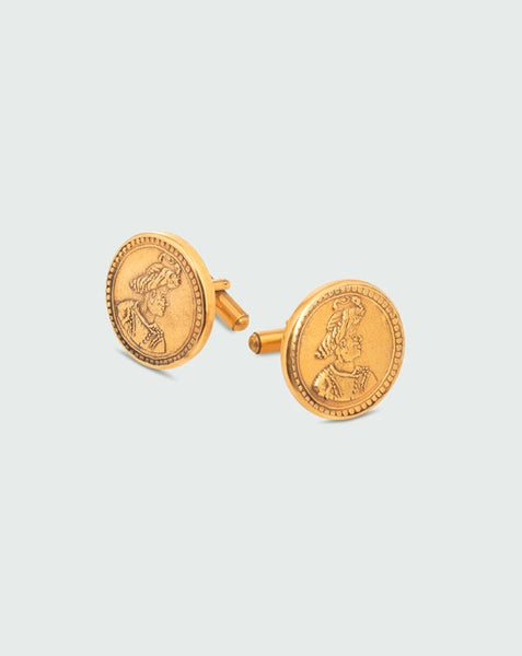 Tipu sultan coin cufflinks