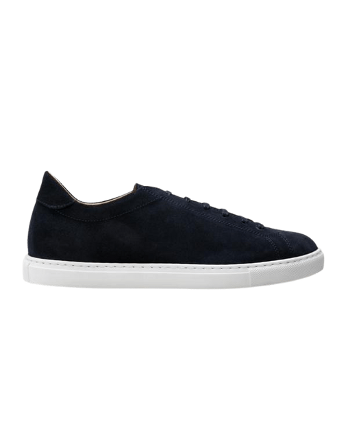 Suede Sneakers Navy Blue