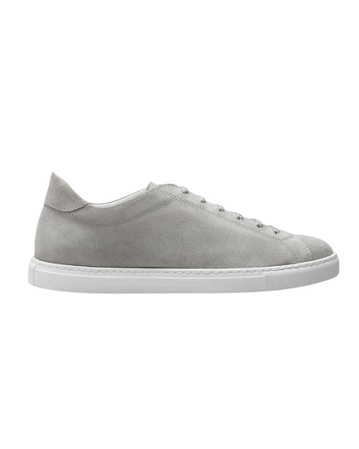 Light Grey Suede Sneaker