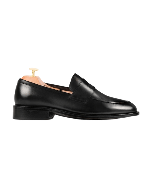 Apron loafer black crust